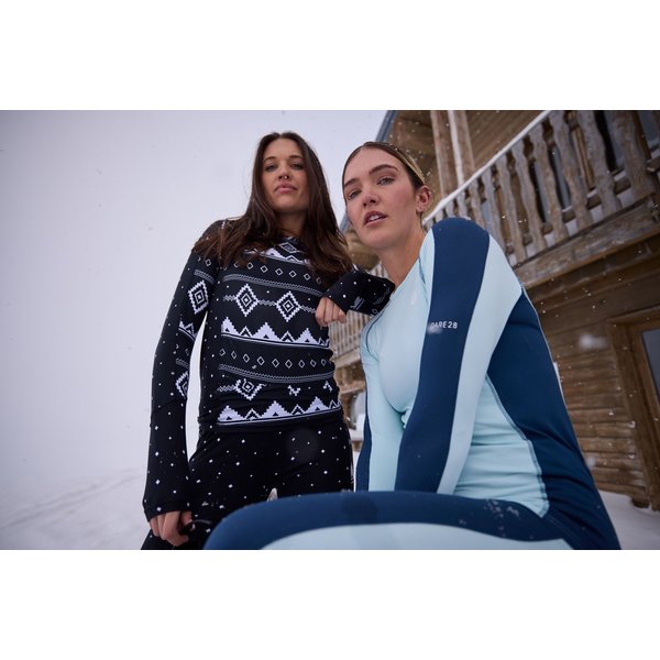 Bielizna termoaktywna damska Womens Exchange LV Bl Set Dare2B - water ballet/moonlight denim