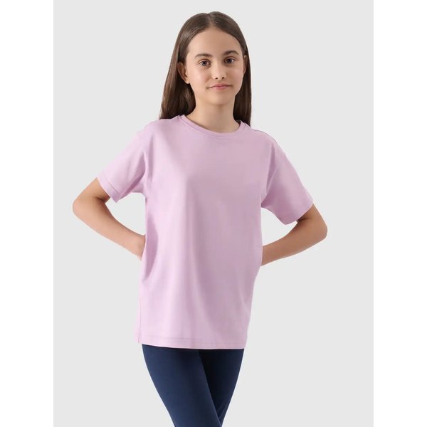 Koszulka dziewczęca TTSHF2326 4F - jasny róż