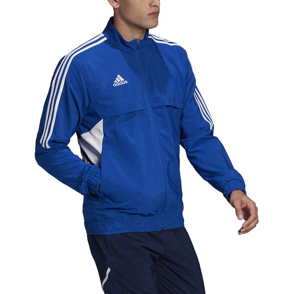 Bluza męska Condivo 22 Presentation Adidas - niebieski