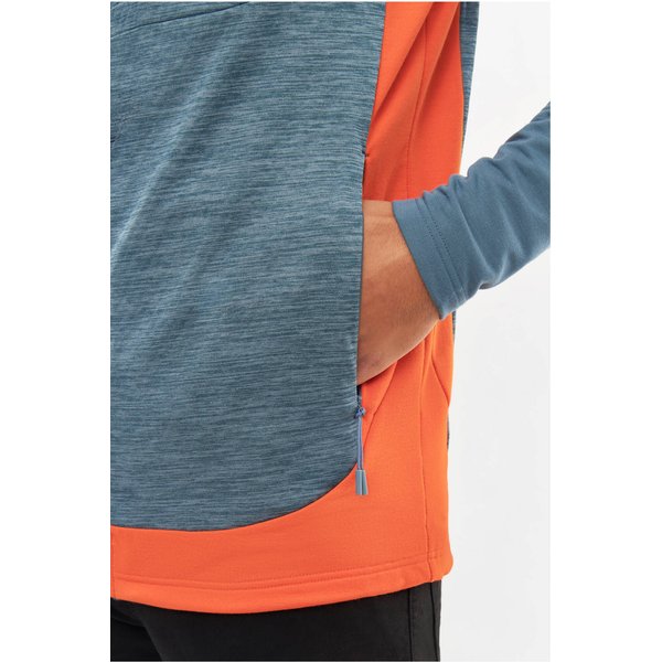 Bluza męska Delmore Viking - niebieski/pomarańczowy