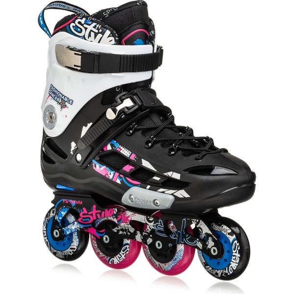 Rolki slalomowe Dancer SK509 Xride - black/white/blue