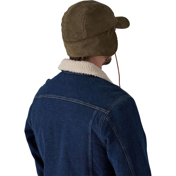 Czapka z daszkiem i nausznikami Range Earflap Patagonia - denim