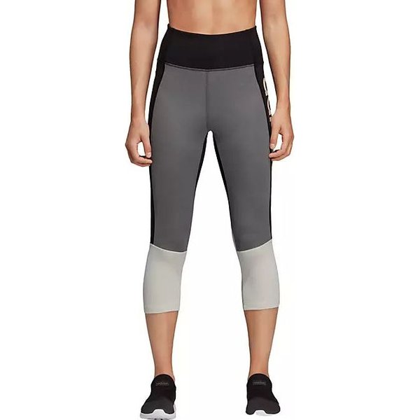 Legginsy damskie Move High Rise 3/4 Logo Adidas 