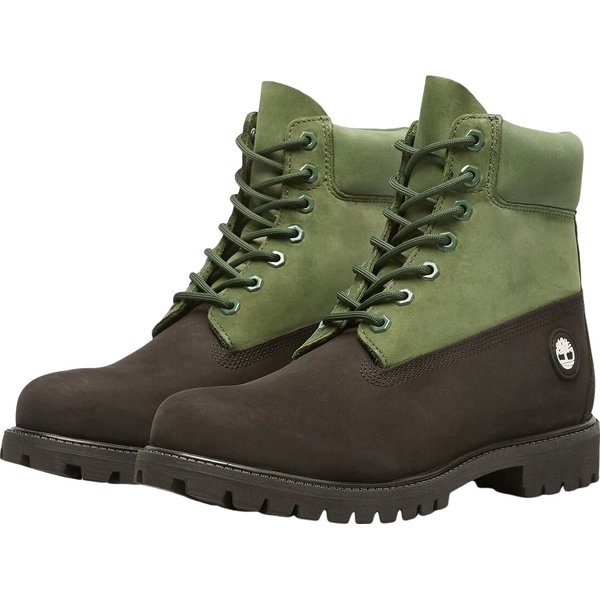 Buty, trapery 6 In Premium Timberland - zielony/czarny