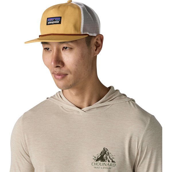Czapka z daszkiem Airfarer Cap Patagonia - P-6 Label: Beeswax Tan