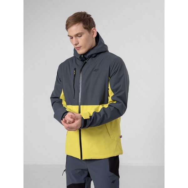 Kurtka męska H4Z22 KUM060 4F - soczysta zieleń