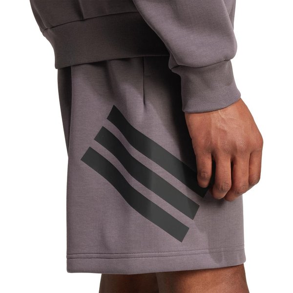 Spodenki męskie Future Icons 3 Stripes Adidas - szary