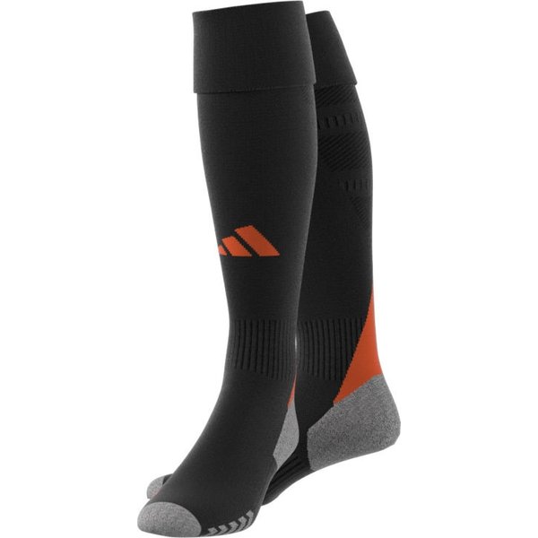 Getry piłkarskie AdiSocks 24 Adidas - czarno-pomarańczowe