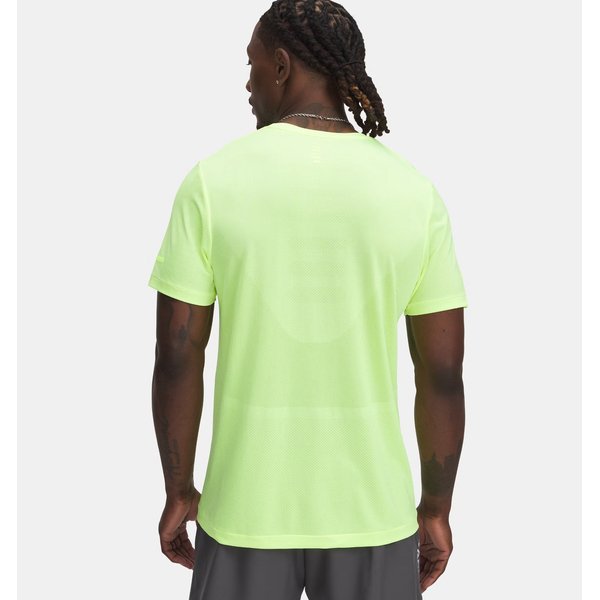 Koszulka męska Seamless Stride Under Armour - High Vis Yellow / Reflective