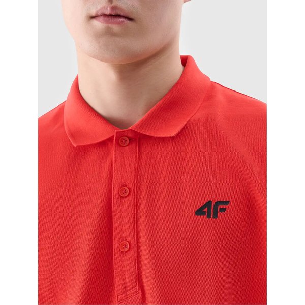 Koszulka męska polo TPTSM407 4F - czerwony