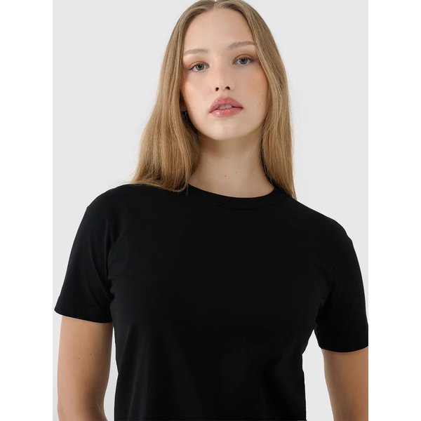 Koszulka damska TTSHF1991 4F - głęboka czerń