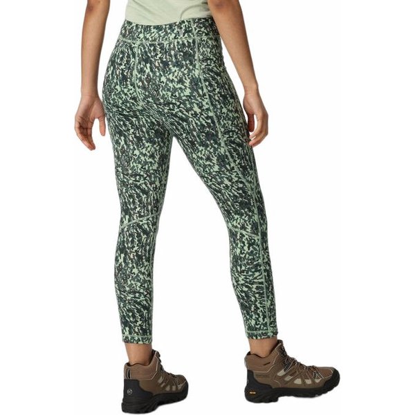 Legginsy damskie Holeen Winter Regatta - zielone