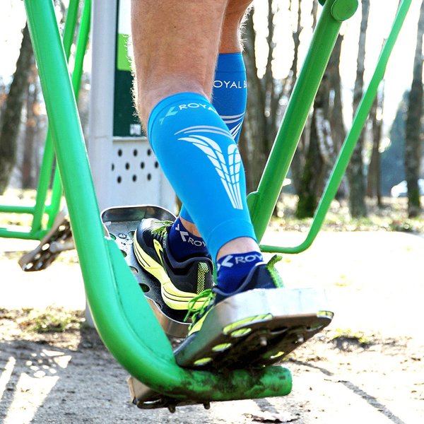 Opaska na łydkę Extreme Race 2.0 Royal Bay - czarna