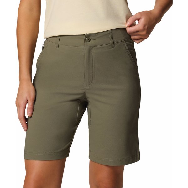 Spodenki trekkingowe damskie Leslie Falls Long Short II Columbia - Stone Green
