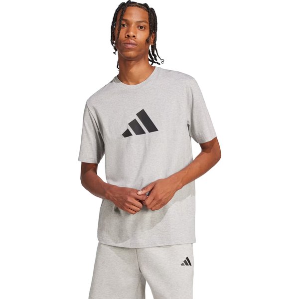 Koszulka męska Future Icons 3 Bar Logo Adidas - grey