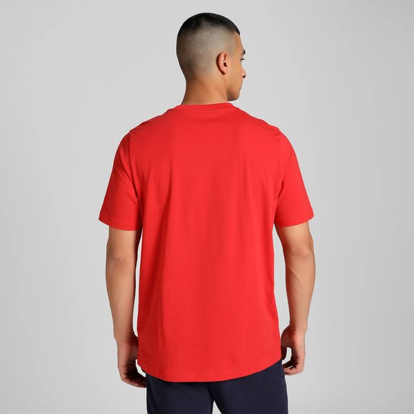 Koszulka męska Ess Small No.1 Logo Tee Puma - All Time Red