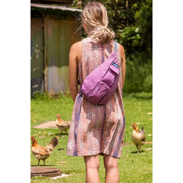 Plecak na jedno ramię, saszetka Mini Rope Bag 4L KAVU - black