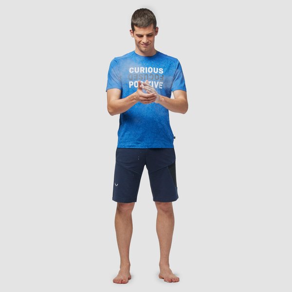 Spodenki męskie Lavaredo Hemp Train Salewa - ciemnozielony