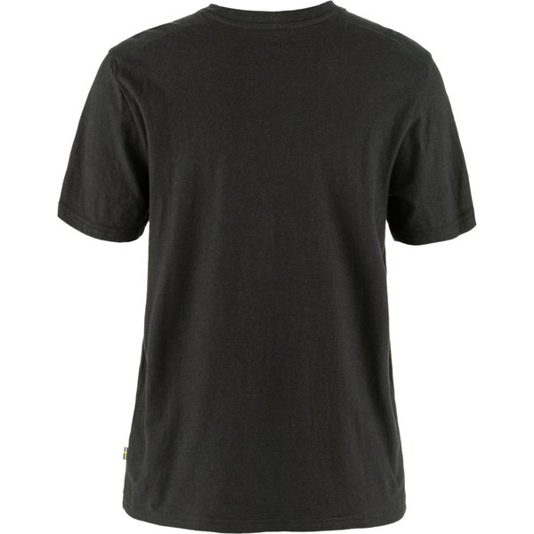 Koszulka damska Hemp Blend Fjallraven - Black