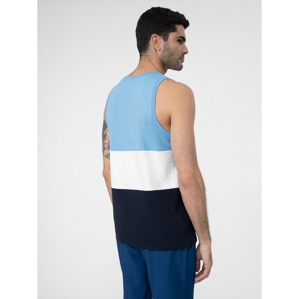 Bezrękawnik męski 4FSS23TTSHM352 4F - niebieska