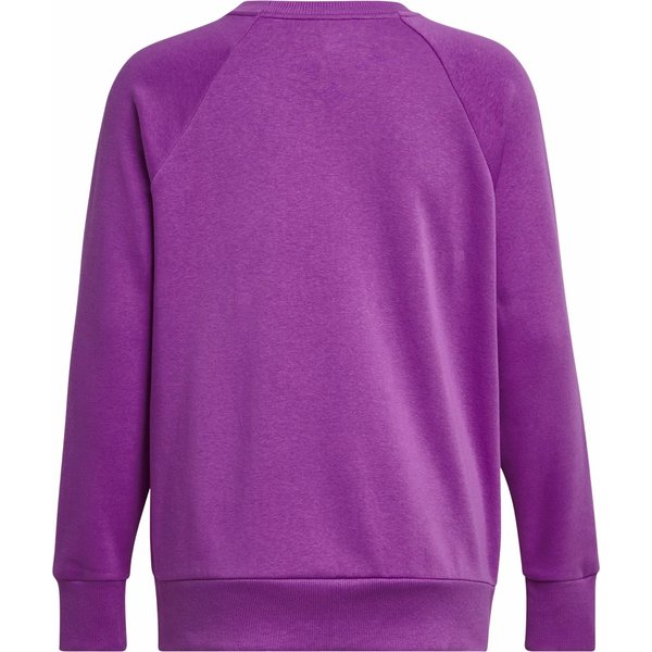 Bluza damska Rival Fleece Crew Under Armour - Cassis / White