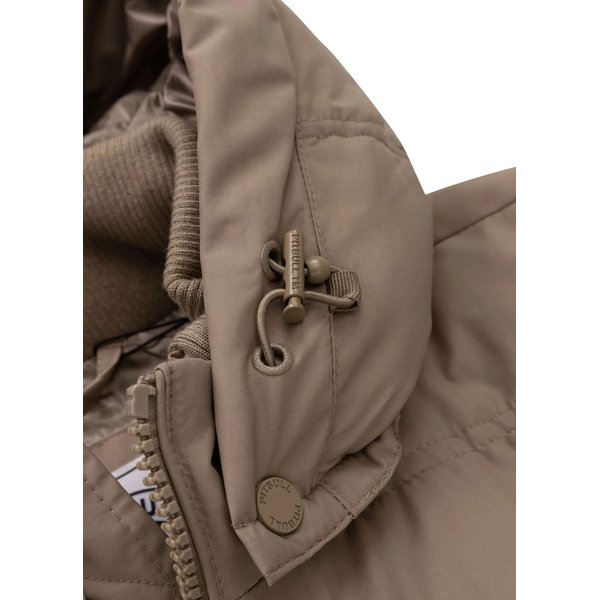 Kurtka męska Duncan Quilted Hooded Jacket Pitbull West Coast - Dark Sand