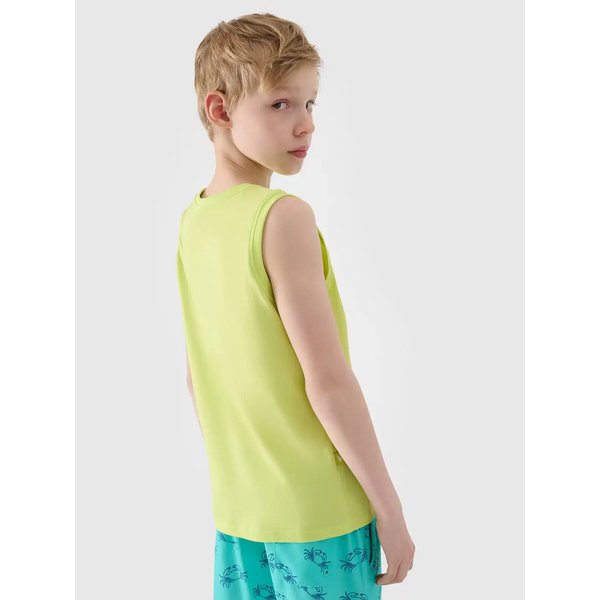 Bezrękawnik chłopięcy TSLEM162 4F - soczysta zieleń