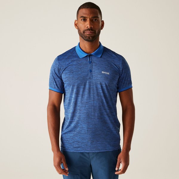 Koszulka męska polo Remex II Regatta - Olympian Blue