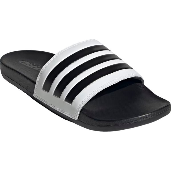 Klapki Adilette Comfort Adidas - white/black