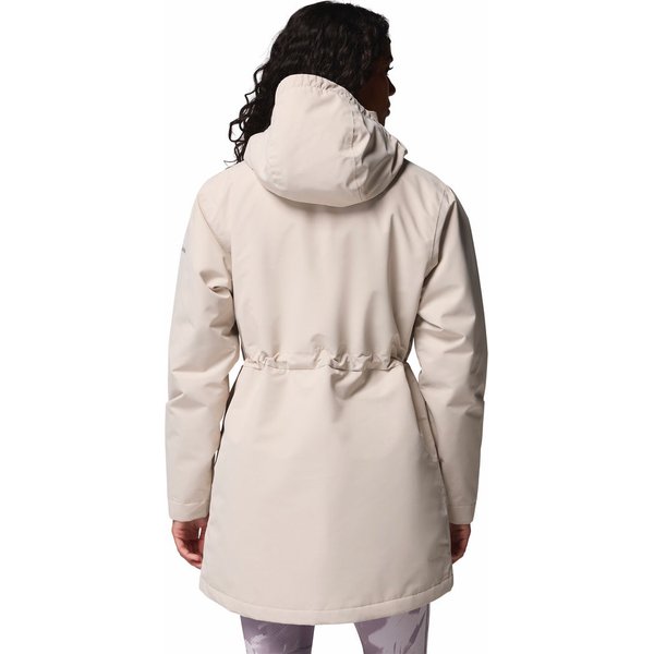 Kurtka damska parka Pulaski Columbia - dark stone