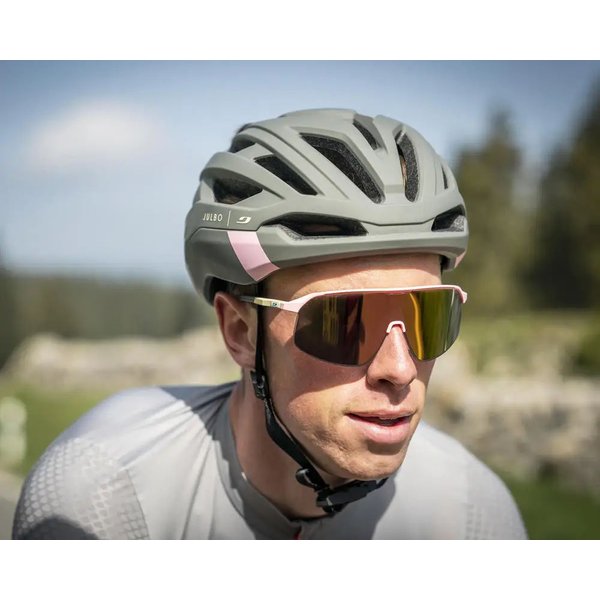 Kask rowerowy Fast Lane Julbo - Army Green/Pink