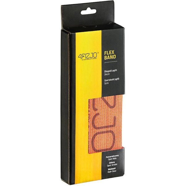 Zestaw 5 gum oporowych do ćwiczeń Flex Band 1-29kg 4Fizjo