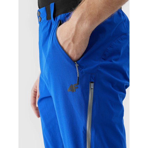 Spodnie trekkingowe męskie 4FWSS24TFTRM482 4F - niebieski