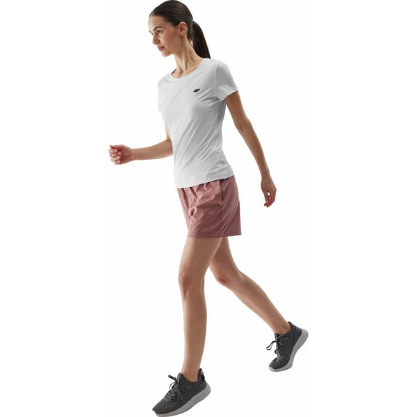 Koszulka damska 4FWSS24TFTSF604 4F - biały