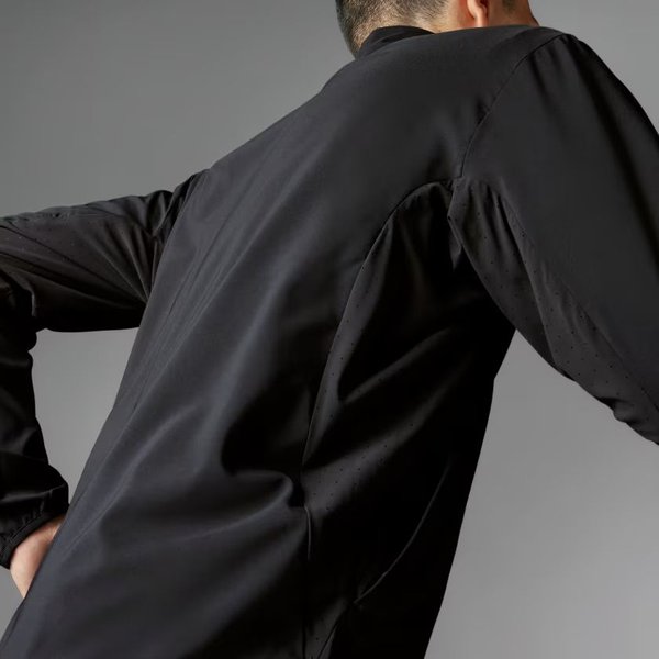 Kurtka męska Adizero Essentials Running Adidas - niebieska