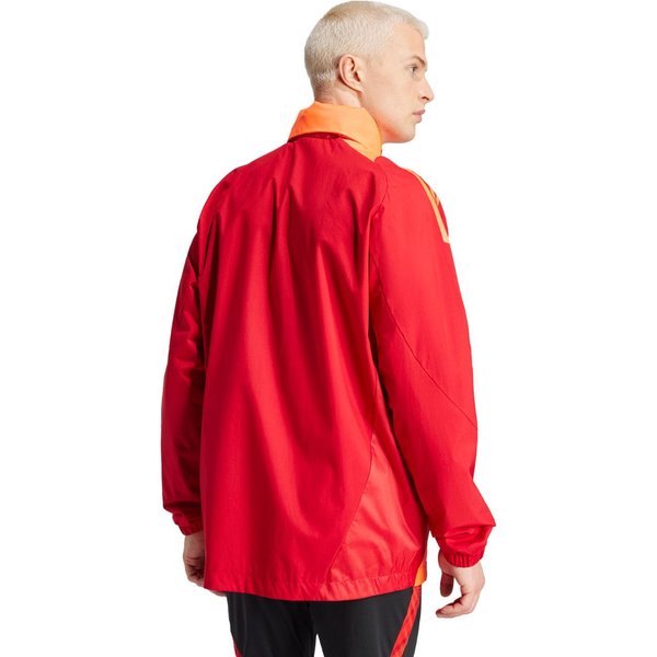 Kurtka męska Tiro 24 Competition All-Weather Adidas - czerwona