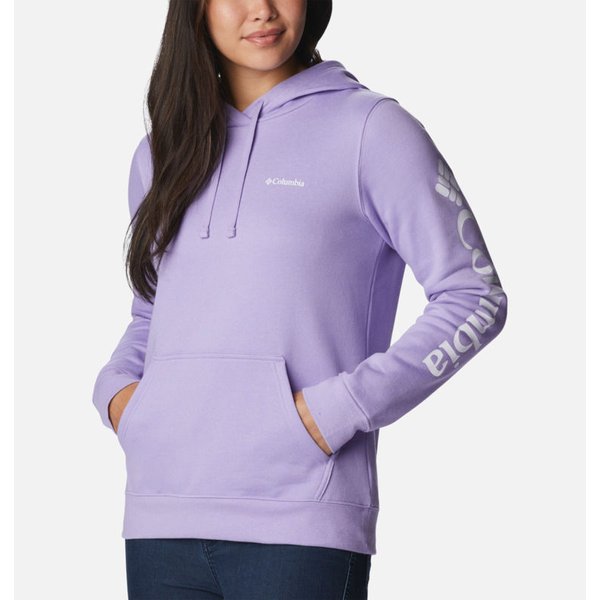 Bluza damska Trek Graphic Hoodie Columbia - fioletowa