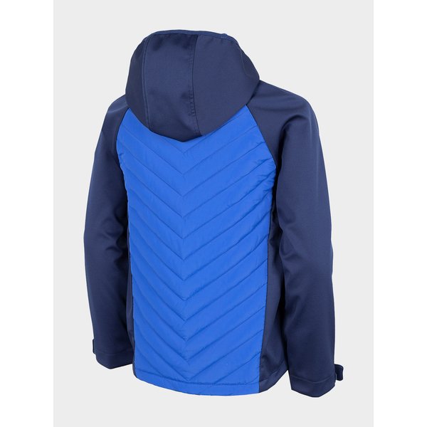 Softshell juniorski HJZ22 JSFM002 4F - niebieska