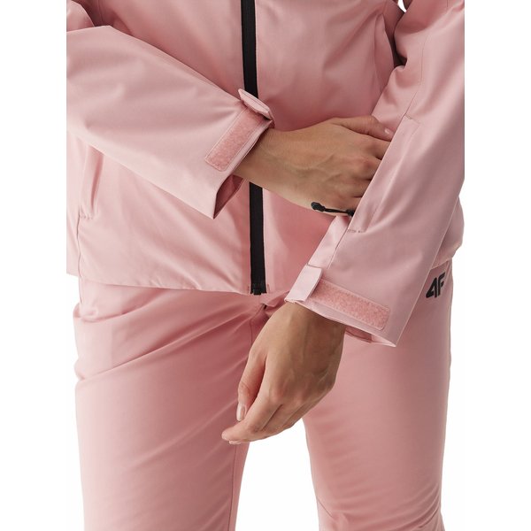 Kurtka narciarska damska 4FAW23TJACF120 4F - jasny róż