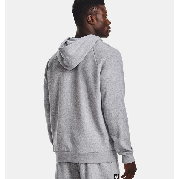 Bluza męska Rival Fleece Graphic Hoodie Under Armour - szara