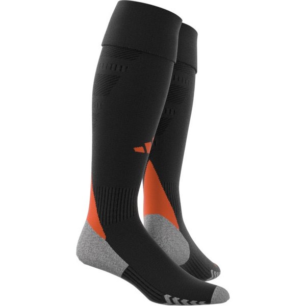 Getry piłkarskie AdiSocks 24 Adidas - czarno-pomarańczowe