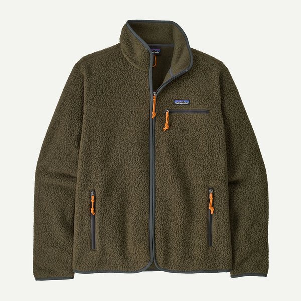 Polar męski Retro Pile Fleece Jacket Patagonia - Basin Green
