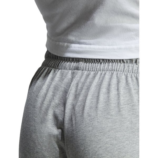 Spodnie dresowe męskie Essentials Stingle Jersey Tapered Open Hem 3-Stripse Adidas - szare