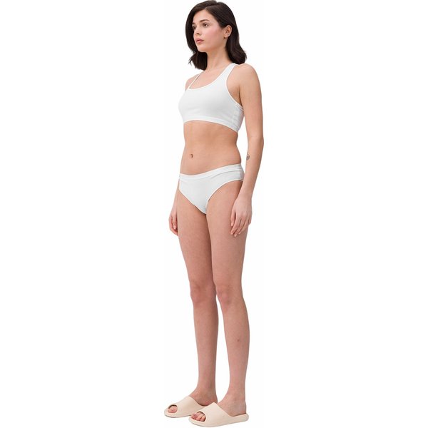 Majtki damskie 4FWSS24UPTSF017 2 pary 4F - biały