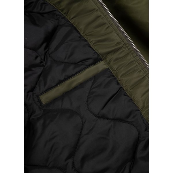 Kurtka męska Harvest Hooded Bomber Jacket Pitbull West Coast - olive