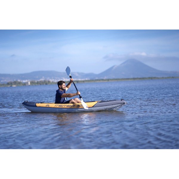 Kajak dmuchany 1-osobowy z akcesoriami Memba 330x90cm Aqua Marina
