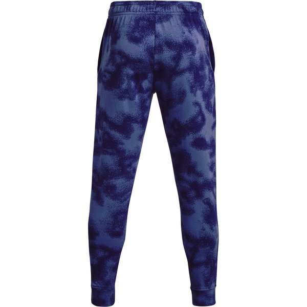 Spodnie dresowe męskie Rival Terry Novelty Under Armour - niebieskie