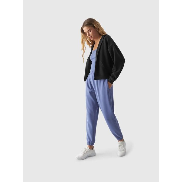 Bluza damska TSWSF1341 4F - głęboka czerń