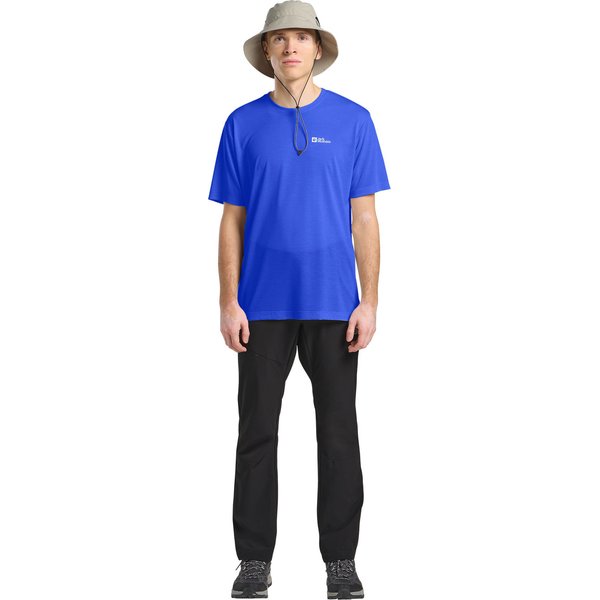 Koszulka męska Vonnan Jack Wolfskin - vibrant blue