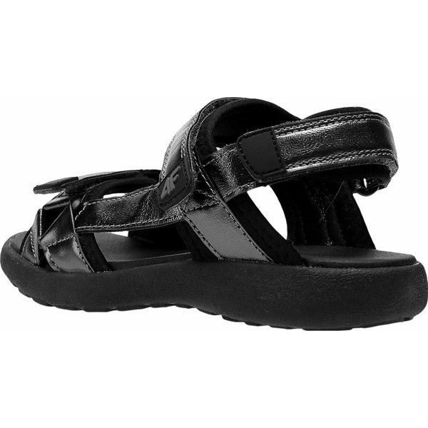 Sandały 4FJRSS24FSANF063 Jr 4F - głęboka czerń